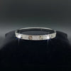 MOISSANITE Classic Love Bangle Bracelet - 925 Silver - 7.5"-8" - PASS DIAMOND TESTER