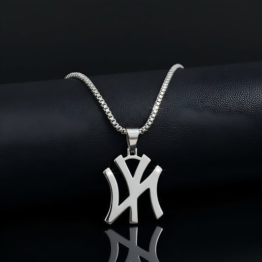 New York Pendant Iced out Moissanite Diamond VVS D Color | 925 Silver | PASS DIAMOND TESTER!!!