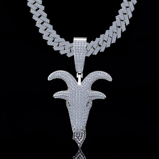 goat head pendant