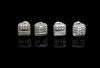 Moissanite Diamond VVS D Color Baguette Rectangle Iced Out 14K Gold Plated/ Real Silver 925 - 12MM | PASS DIAMOND TESTER!!!!
