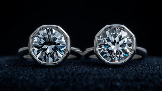 Moissanite vs Diamond