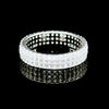 3 rows full eternity band Moissanite Diamond VVS D Color | PASS DIAMOND TESTER!!!