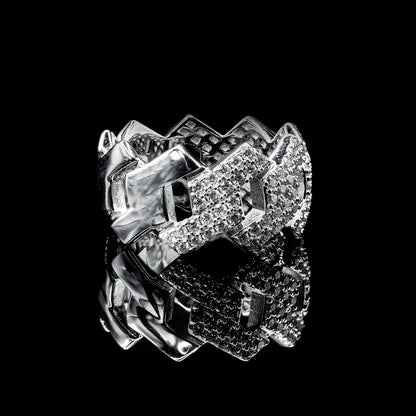 cuban link ring for men