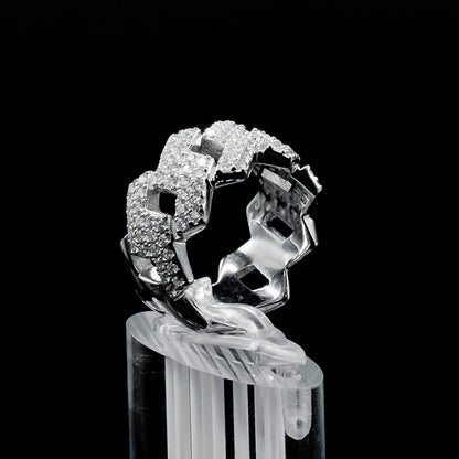 mens cuban link ring