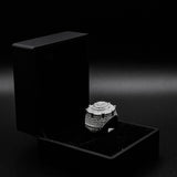 Mens Heavy Hip Hop Moissanite Ring VVS