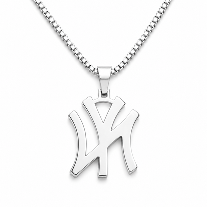 Moissanite New York Pendant Fully Iced Out | 9.47ct VVS D Color | 925 Silver