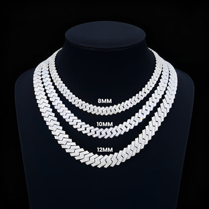 Moissanite Iced Cuban Link Chain 