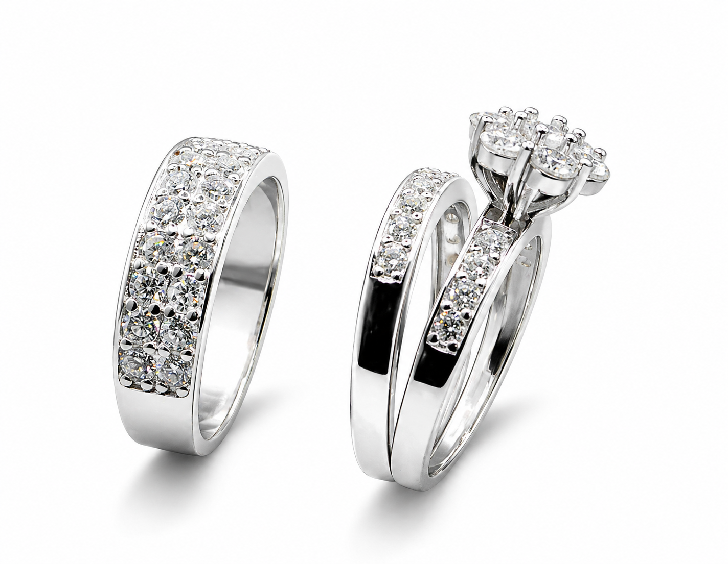 Moissanite Wedding Ring Atlanta 