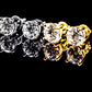 Moissanite Diamond VVS D Color Round Cut Studs Earrings set in 14K Gold Plated /Real Silver 925 3MM-10MM | PASS DIAMOND TESTER