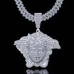 medusa head pendant