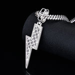 lightning bolt pendant