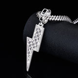 lightning bolt pendant