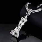 Moissanite King Chess Charm Pendant