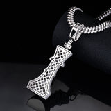 King Chess Charm with Baguette Stone Moissanite VVS D 14k Gold Plated / 925 Silver | Hip Hop Style | PASS DIAMOND TESTER!!!