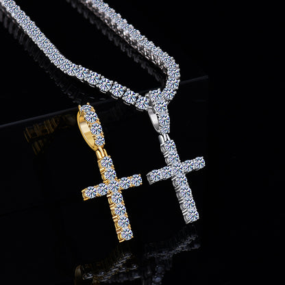 moissanite iced out pendant
