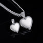 Elegant Heart Shape Moissanite VVS D color Diamond Picture/ Memory Charm | 925 Silver| PASS DIAMOND TESTER!!!