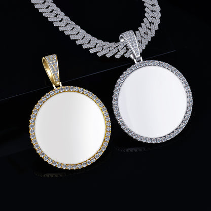 Moissanite Memory Pendant