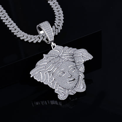 medusa head necklace