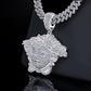 MOISSANITE Medusa Head Iced Out Pendant - Moissanite Diamond VVS D Color | 925 Silver | PASS DIAMOND TESTER!!! | Large 3"