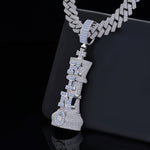moissanite charm