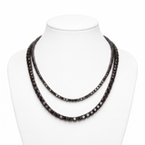 Moissanite Tennis Chain 4MM Black
