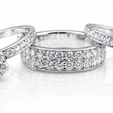 Moissanite Wedding Ring Atlanta 