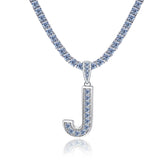 Moissanite Letter Initial Pendant A-Z 1CT