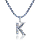 Moissanite Letter Initial Pendant A-Z 1CT