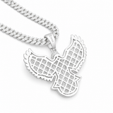 Moissanite Eagle Charm Hip Hop Iced Out