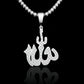 Allah Charm | Moissanite Diamond VVS D Color | 925 Silver | PASS DIAMOND TESTER!!!