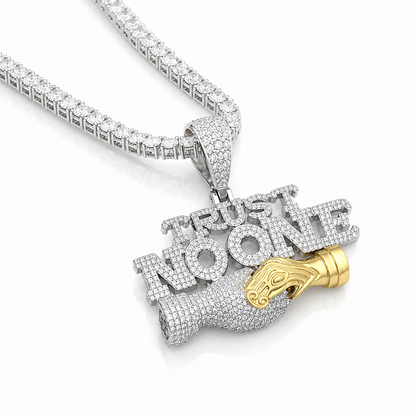moissanite Pendant GRA Certified Atlanta