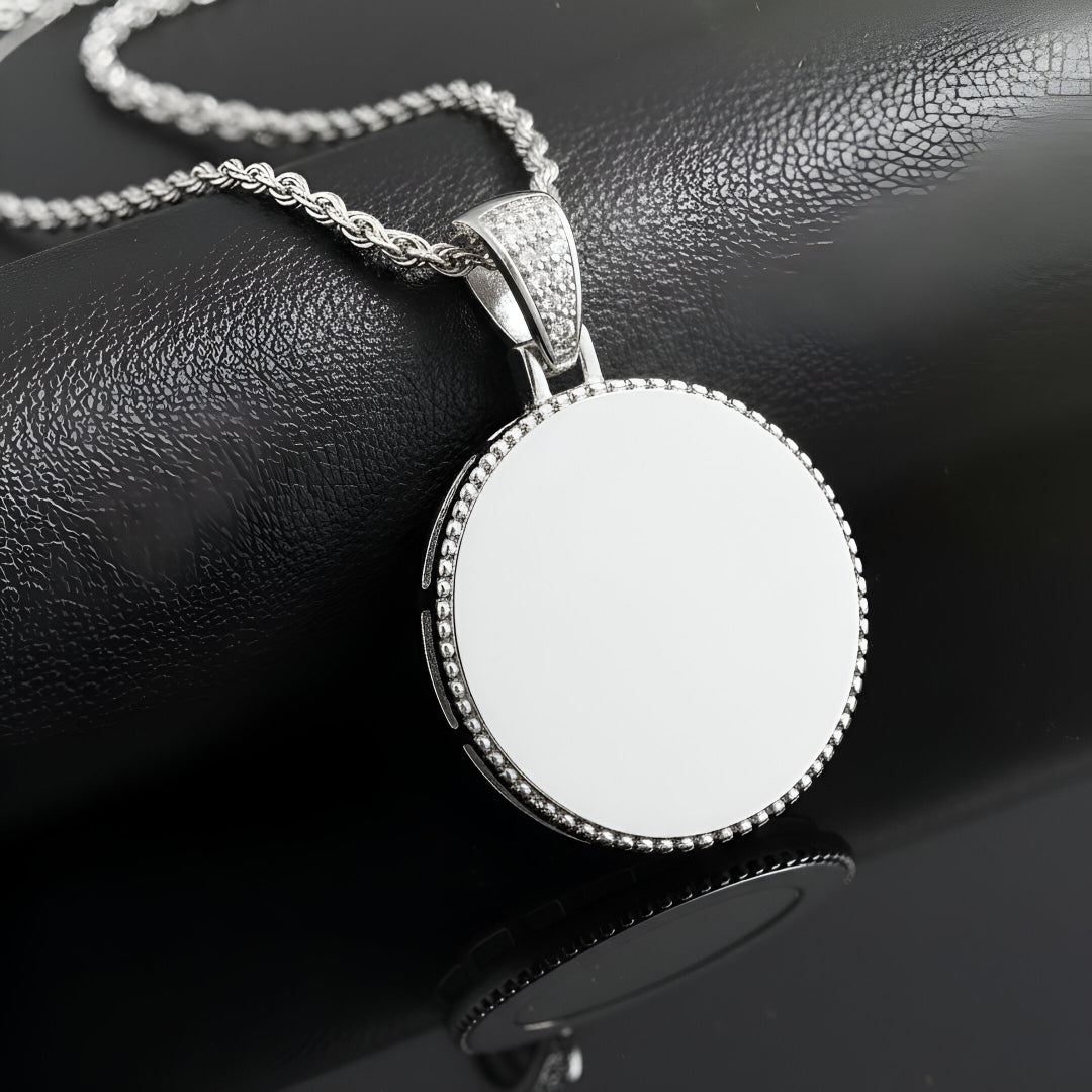 Eye Popper Evil Eye come with silver Necklace | Moissanite Diamond VVS D Color | 925 Silver | PASS DIAMOND TESTER!!! | Come Along with the Catcus Chain