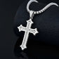 Cross Charm Hip Hop Style | Moissanite Diamond VVS D Color | 925 Silver |  PASS DIAMOND TESTER!!!