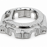 Moissanite G-Shock GA-6900 Bezel 11CT - 925 silver