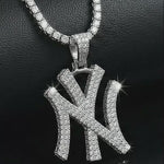 New York Pendant Fully Iced Out