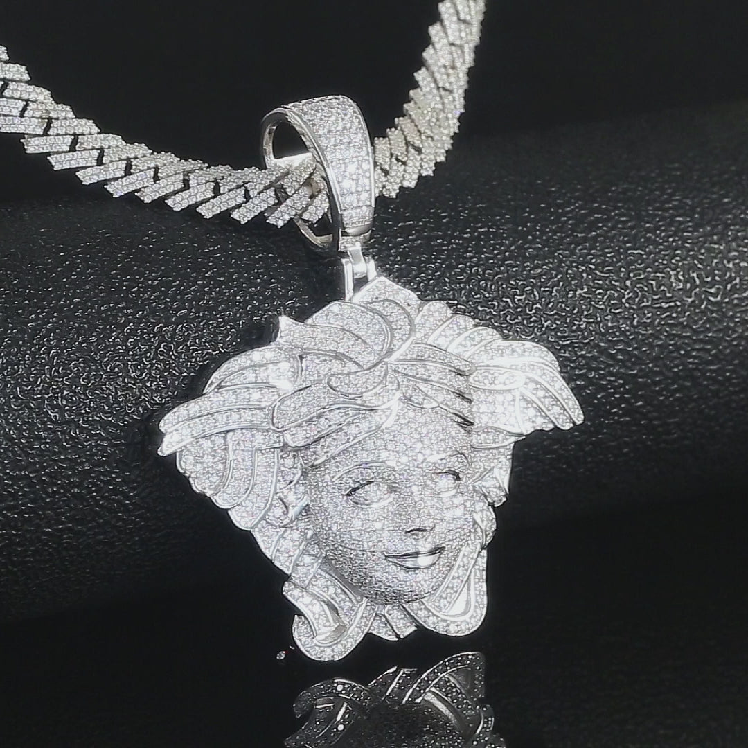 Medusa Head Pendant