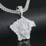 Medusa Head Pendant