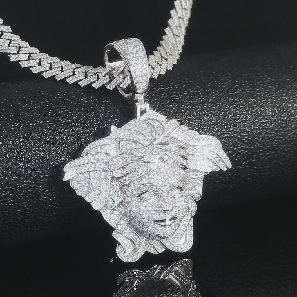 Medusa Head Pendant