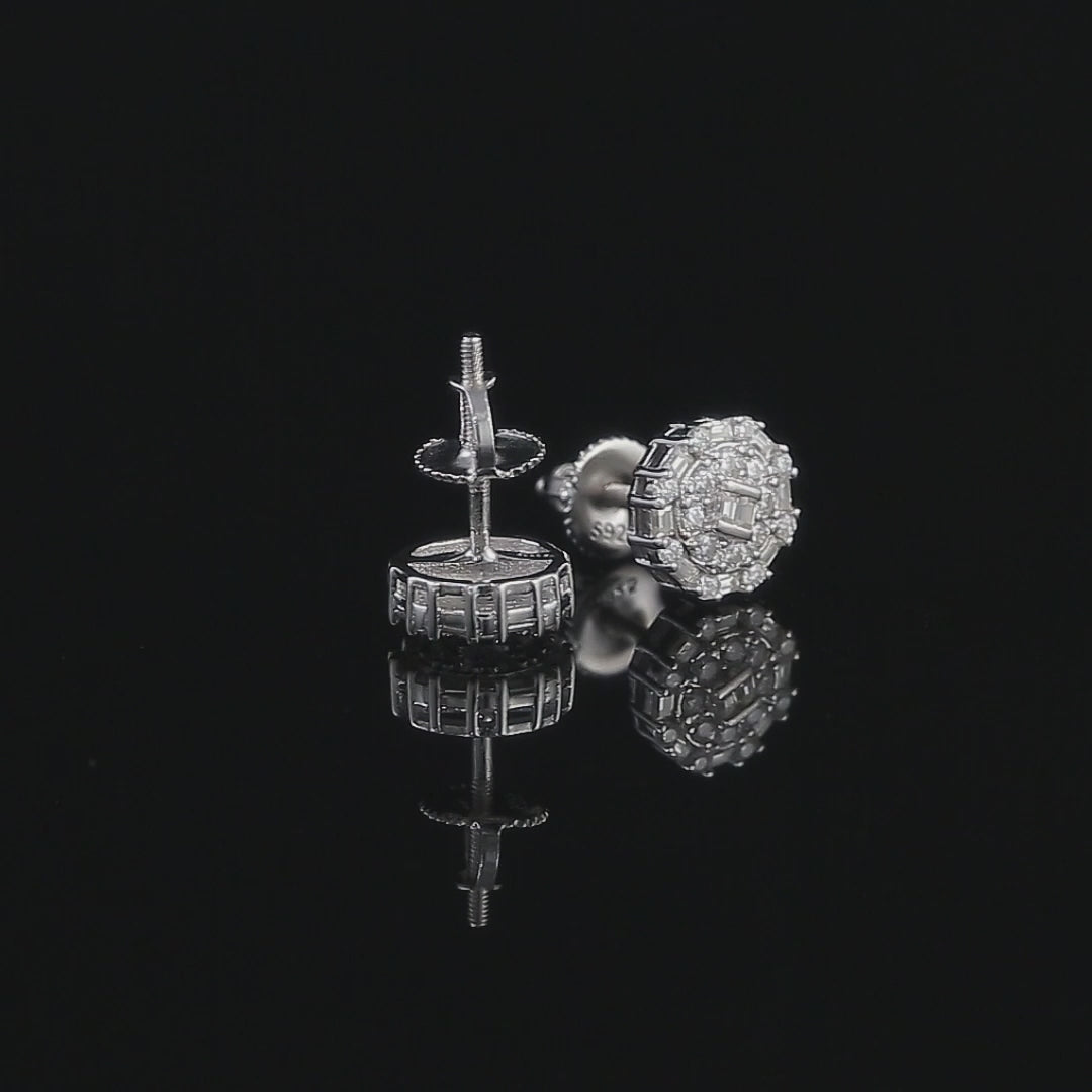 Moissanite Diamond Iced Out Earring