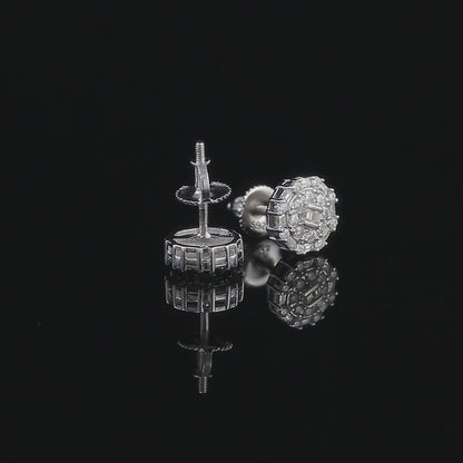 Moissanite Diamond Iced Out Earring