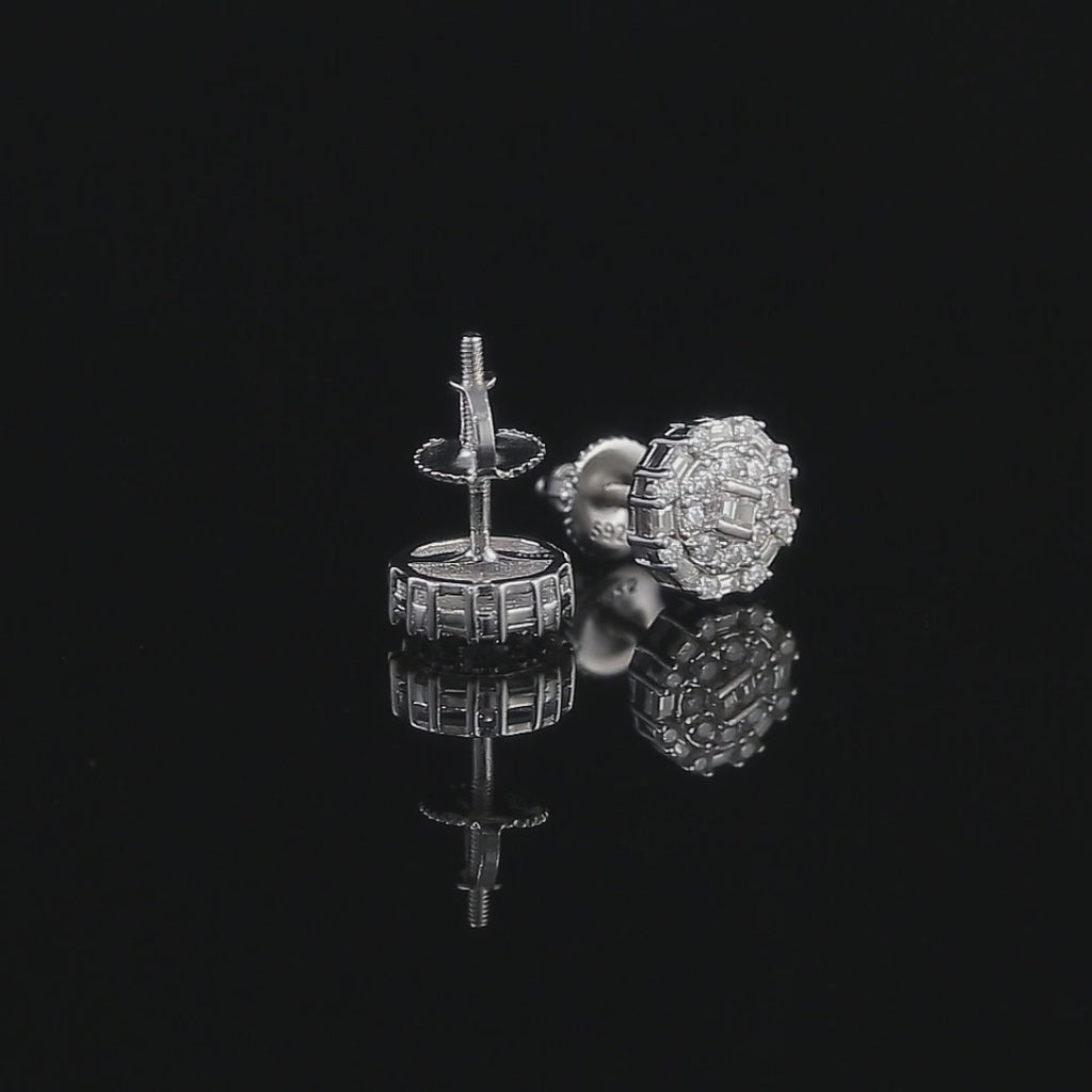 Moissanite Diamond Iced Out Earring