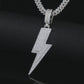 Lightning Shape Pendant for Men's Hip Hop Moissanite Diamond VVS D Color Cross Praying hand | 925 Silver | PASS DIAMOND TESTER!!!