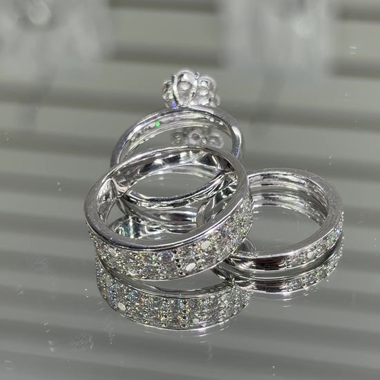 Moissanite Wedding Ring Atlanta 