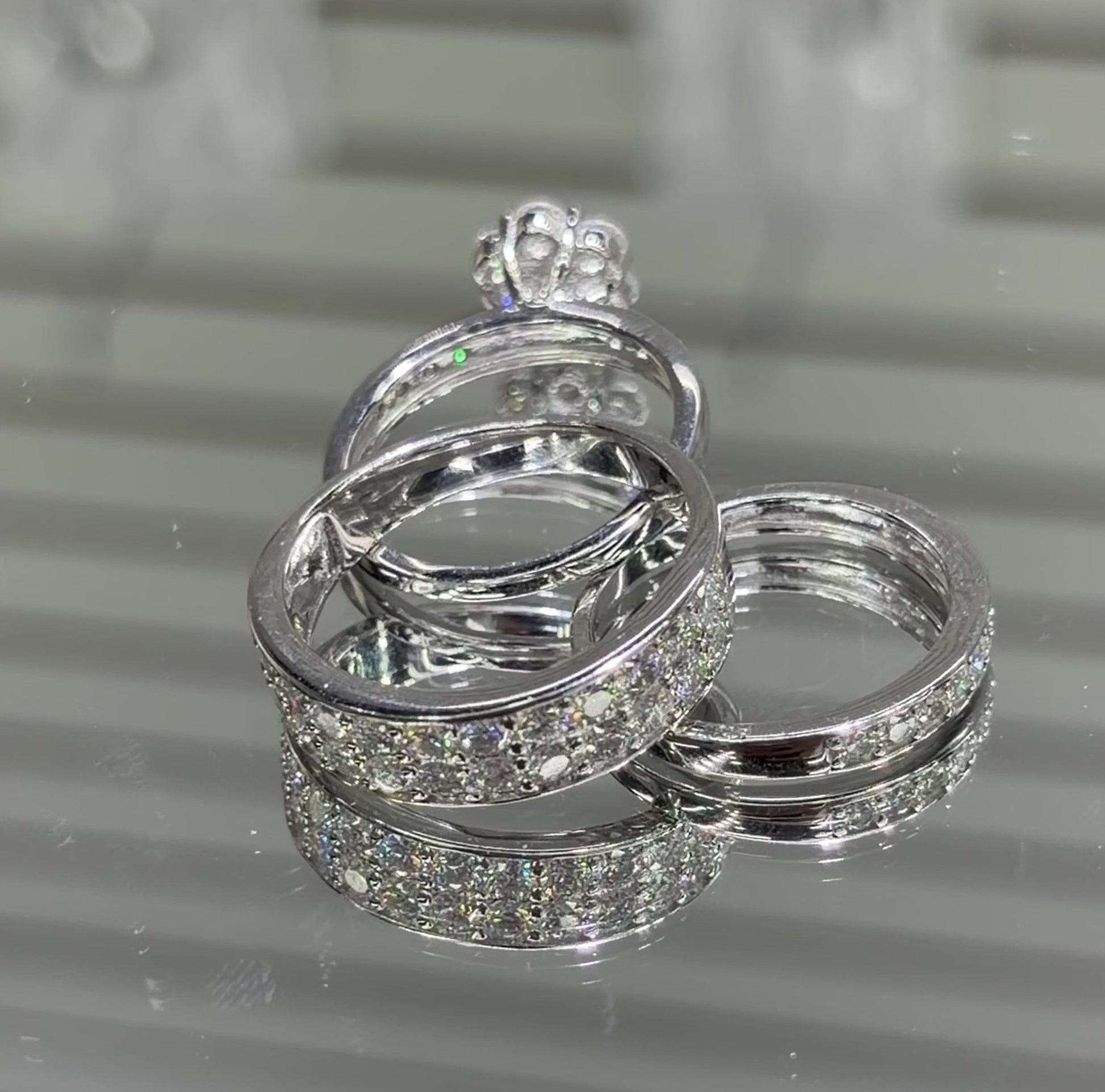 Moissanite Wedding Ring Atlanta 
