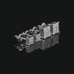 Moissanite Square Pointer Earrings 