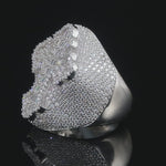 Baguette Cross Ring for Men
