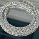 Moissanite Tennis Chain 5MM 925 Silver, VVS D color GRA certified – Paradise Gems Atlanta