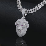 Moissanite Pendant Iced Out