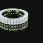 Women’s Moissanite Diamond VVS D Color Full Eternity Band Style Ring | PASSES DIAMOND TESTER!!!